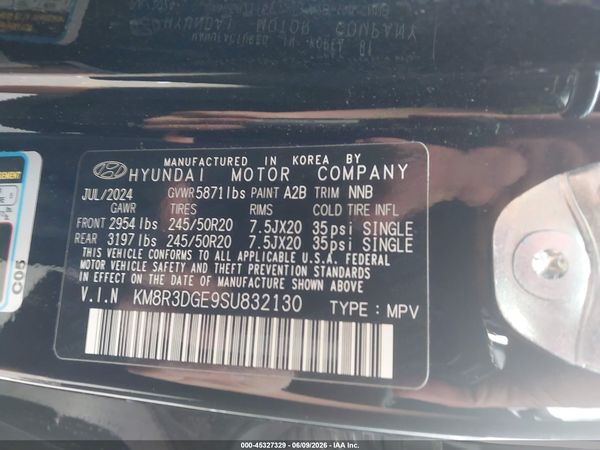 2025 HYUNDAI PALISADE XRT