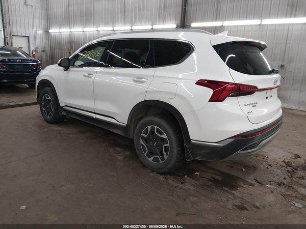 2021 HYUNDAI SANTA FE HYBRID BLUE
