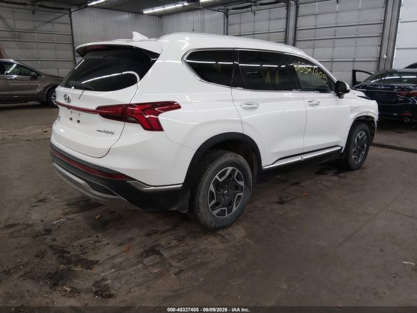 2021 HYUNDAI SANTA FE HYBRID BLUE