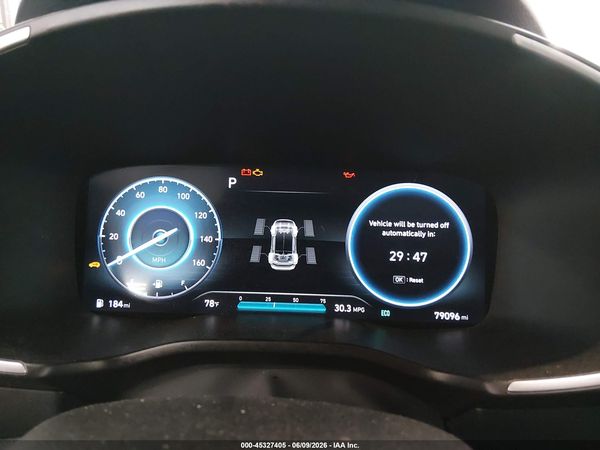 2021 HYUNDAI SANTA FE HYBRID BLUE