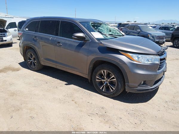 2016 TOYOTA HIGHLANDER XLE V6
