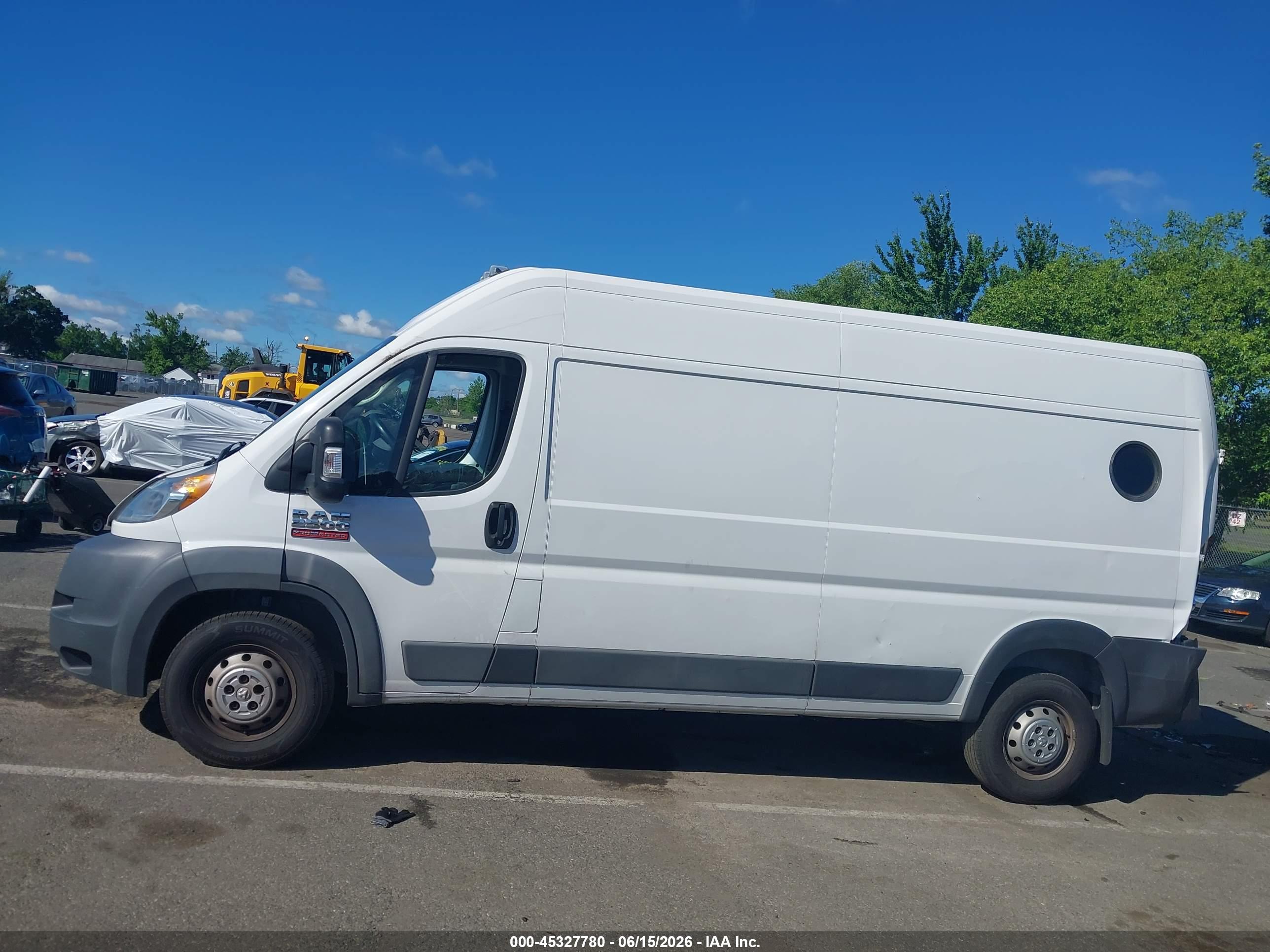 2018 RAM PROMASTER 2500 HIGH ROOF 159 WB