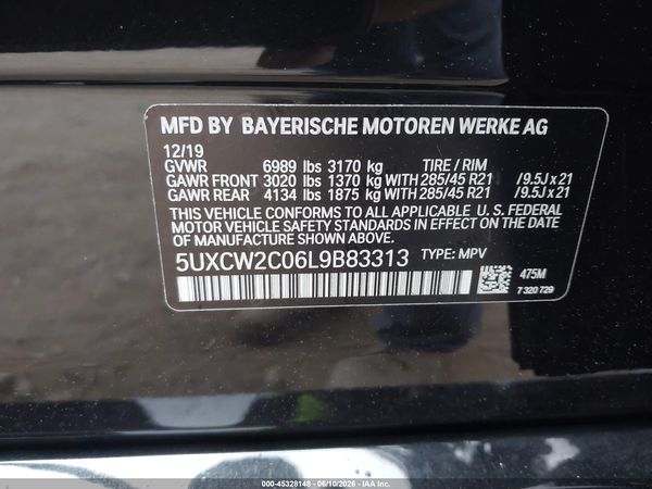 2020 BMW X7 XDRIVE40I