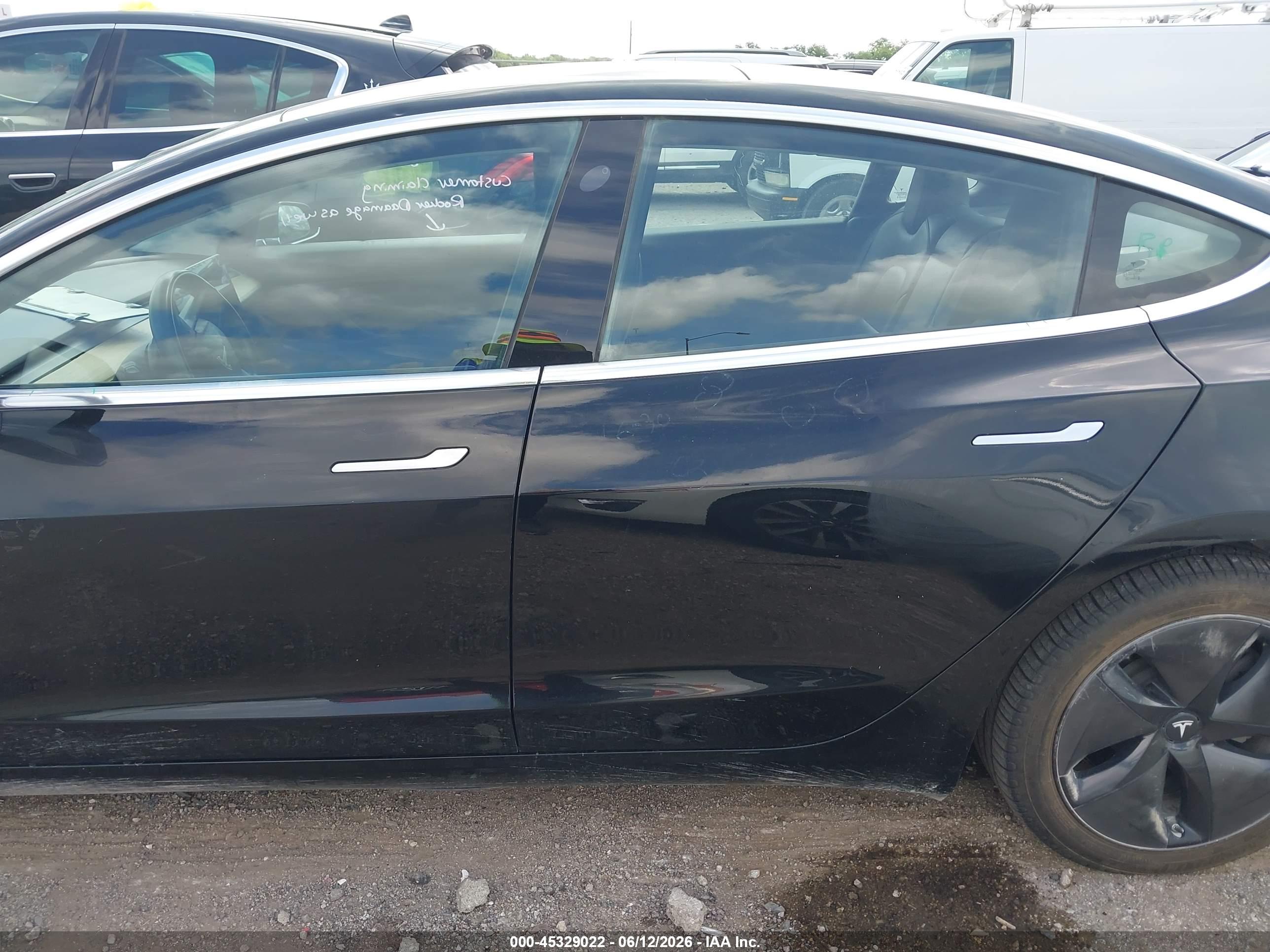 2018 TESLA MODEL 3 LONG RANGE/PERFORMANCE