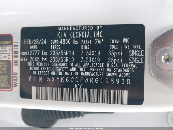 2024 KIA SPORTAGE X-LINE