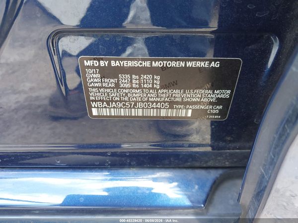 2018 BMW 530E IPERFORMANCE