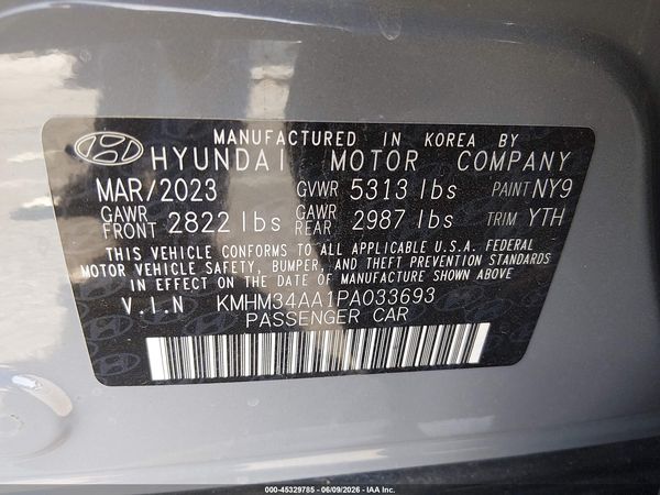 2023 HYUNDAI IONIQ 6 SEL