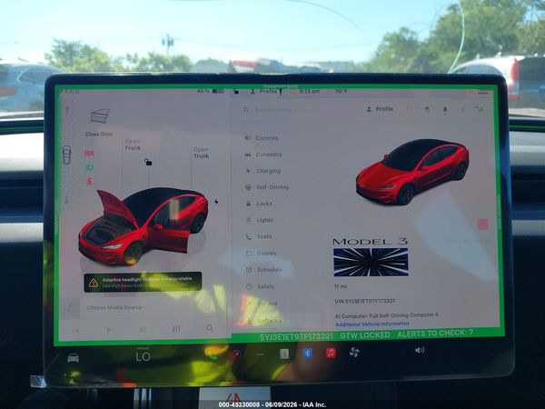 2026 TESLA MODEL 3