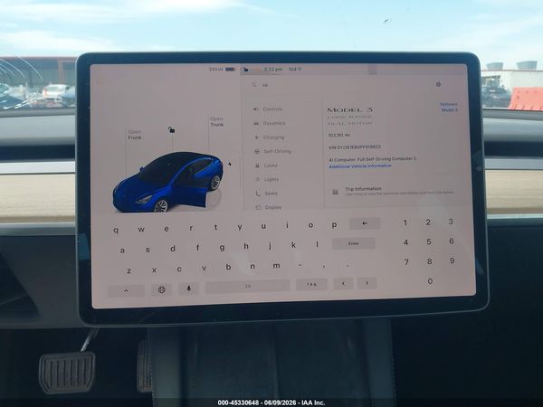 2023 TESLA MODEL 3