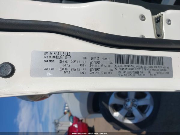 2020 JEEP COMPASS LATITUDE 4X4