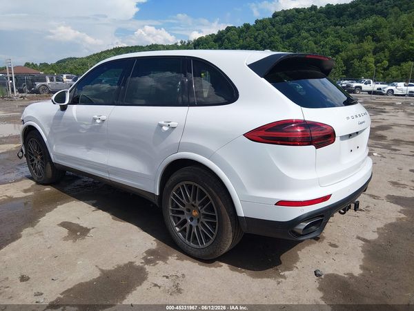 2017 PORSCHE CAYENNE PLATINUM EDITION