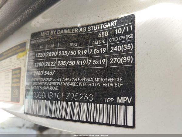 2012 MERCEDES-BENZ GLK 350 4MATIC