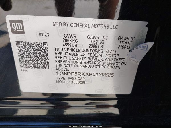 2023 CADILLAC CT4 PREMIUM LUXURY