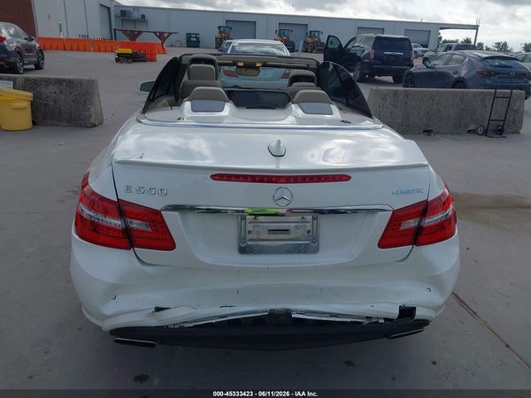 2013 MERCEDES-BENZ E 550 E550