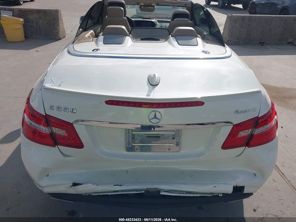 2013 MERCEDES-BENZ E 550 E550