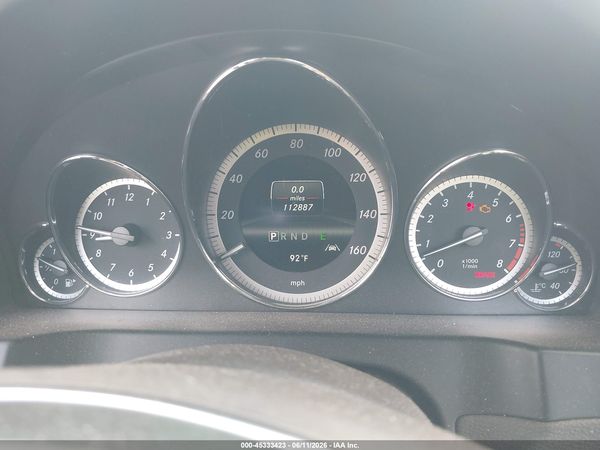 2013 MERCEDES-BENZ E 550 E550