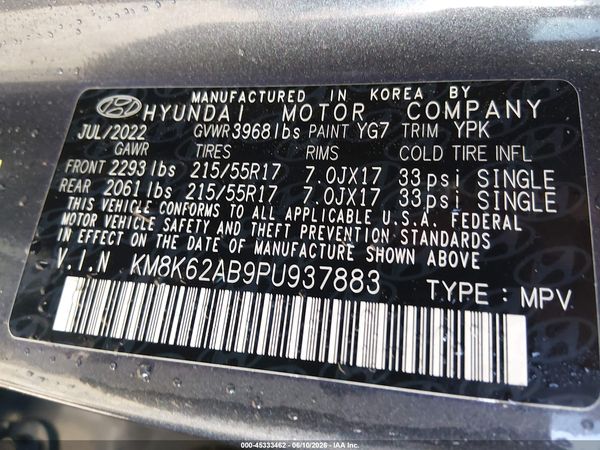 2023 HYUNDAI KONA SEL