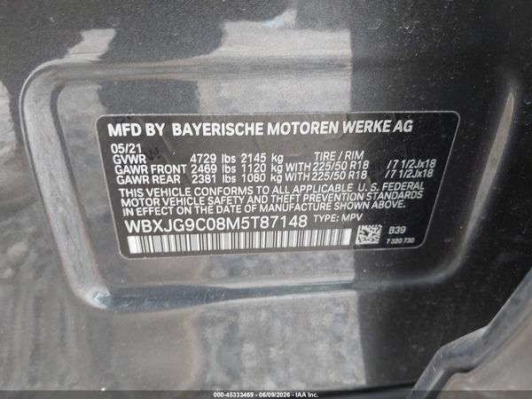 2021 BMW X1 XDRIVE28I