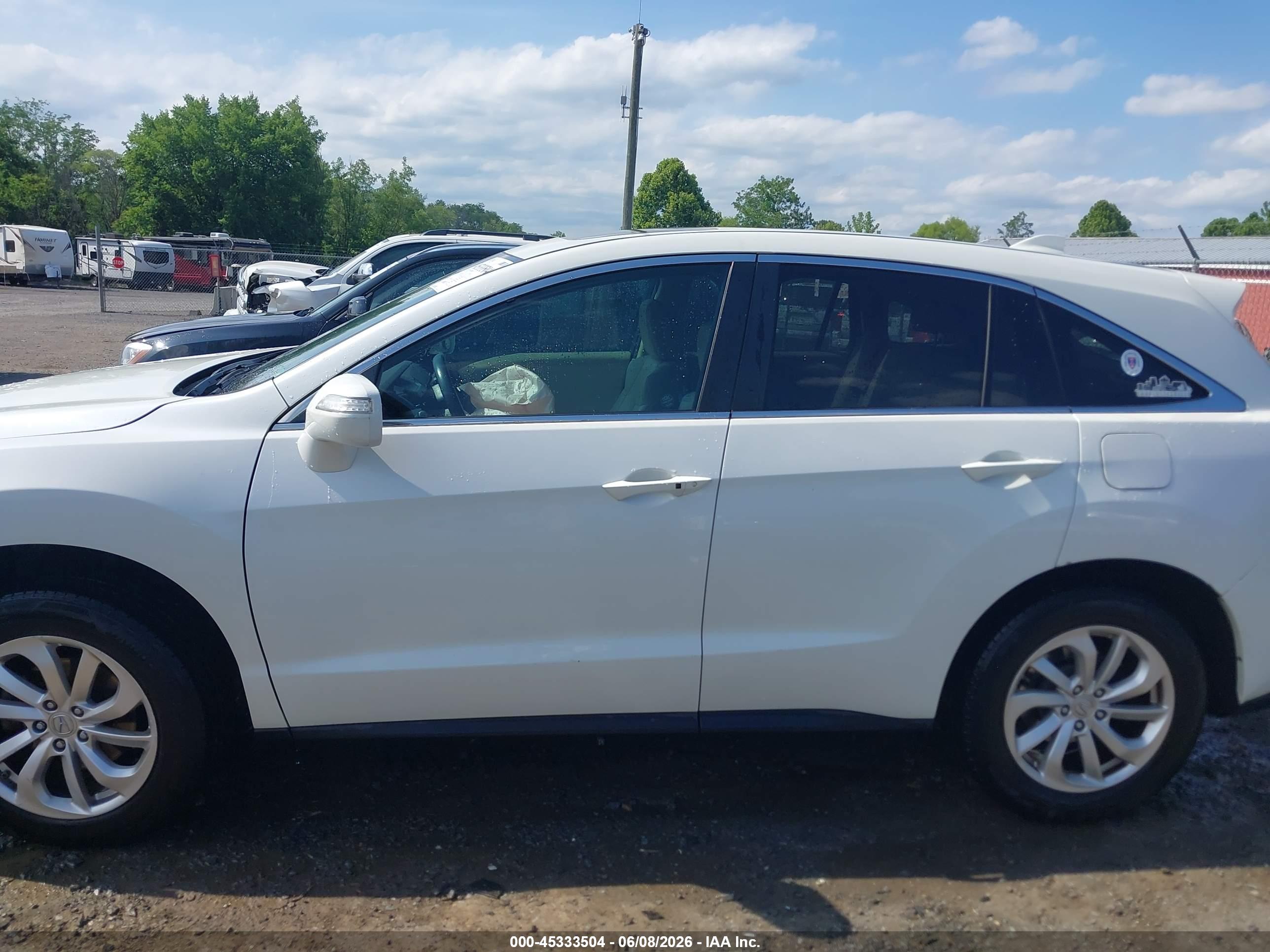 2016 ACURA RDX ACURAWATCH PLUS PACKAGE