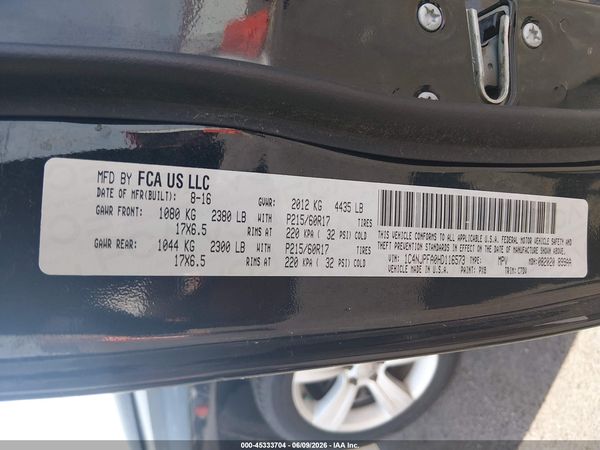 2017 JEEP PATRIOT LATITUDE FWD