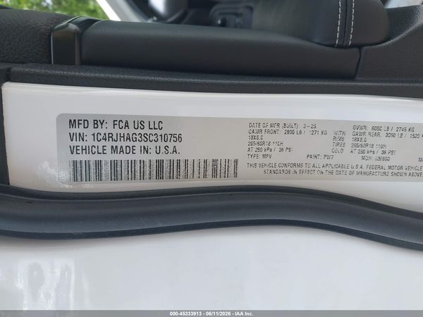 2025 JEEP GRAND CHEROKEE ALTITUDE X 4X4