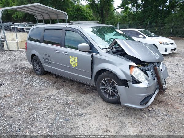 2017 DODGE GRAND CARAVAN SXT