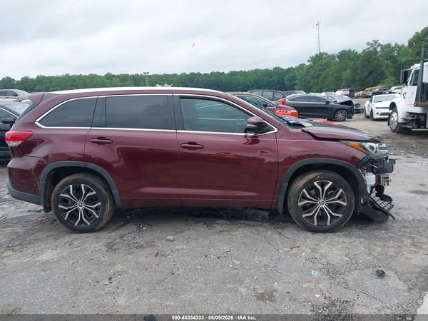 2019 TOYOTA HIGHLANDER LIMITED