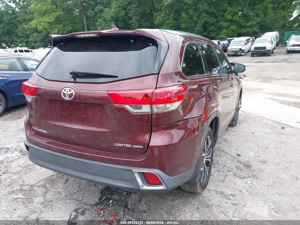 2019 TOYOTA HIGHLANDER LIMITED