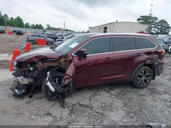 2019 TOYOTA HIGHLANDER LIMITED
