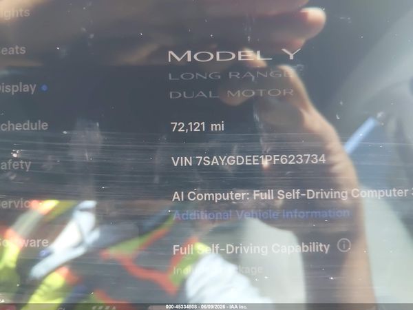 2023 TESLA MODEL Y