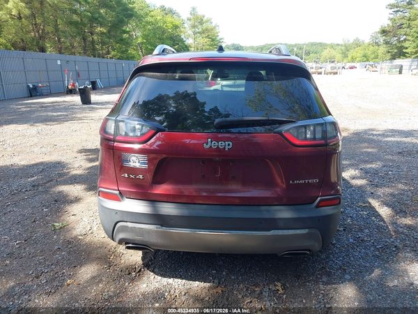 2019 JEEP CHEROKEE LIMITED 4X4