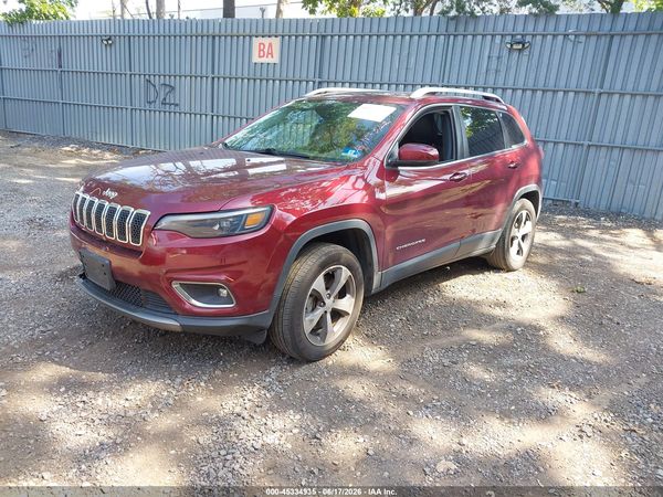 2019 JEEP CHEROKEE LIMITED 4X4