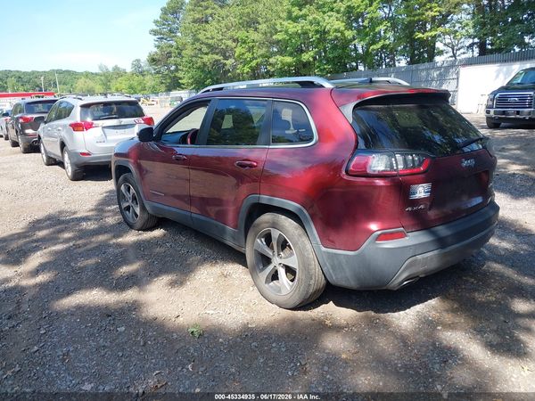 2019 JEEP CHEROKEE LIMITED 4X4