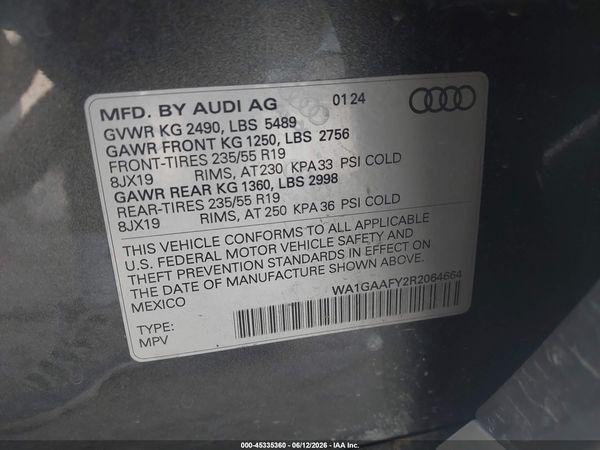 2024 AUDI Q5