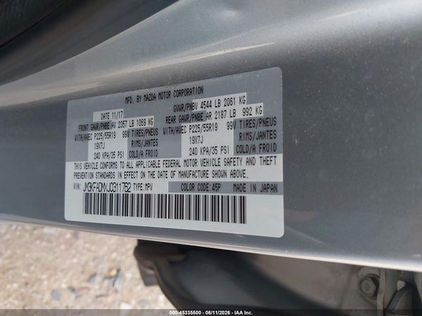 2018 MAZDA CX-5 GRAND TOURING