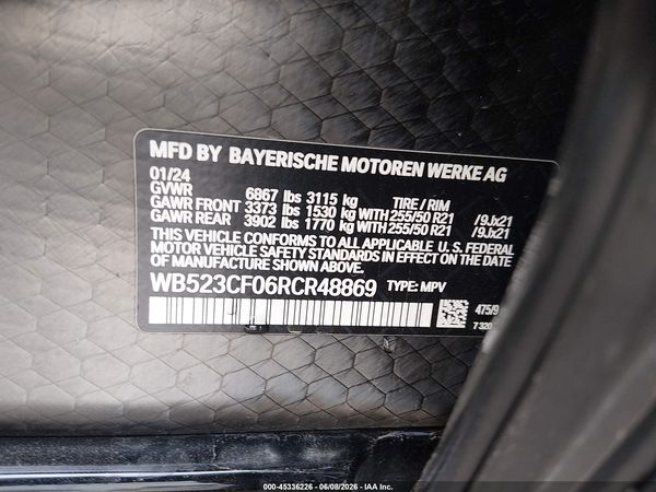 2024 BMW IX XDRIVE50