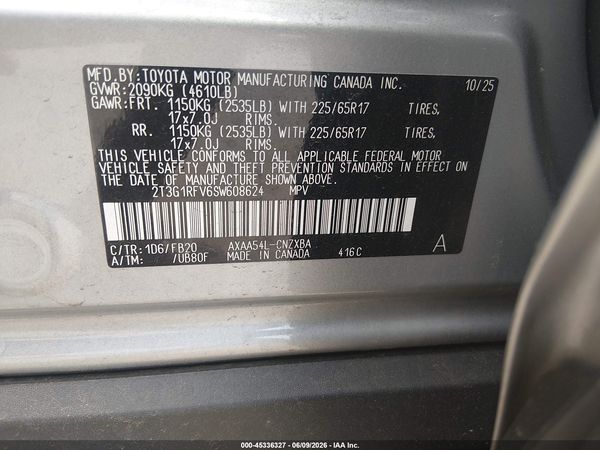 2025 TOYOTA RAV4 LE
