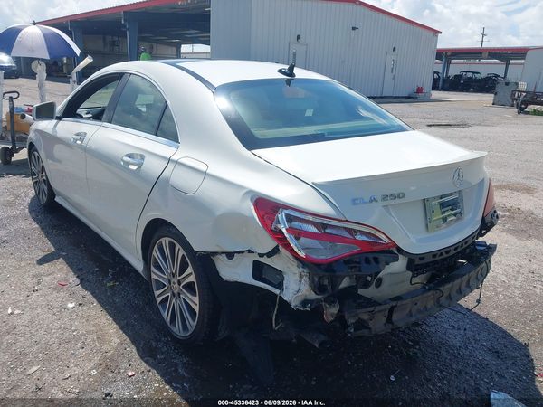 2018 MERCEDES-BENZ CLA 250 CLA250