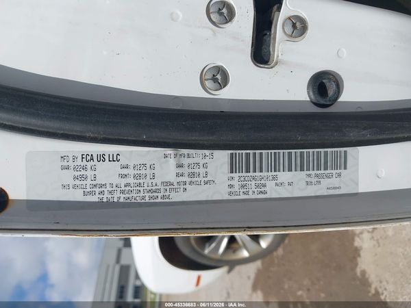 2016 DODGE CHALLENGER SXT