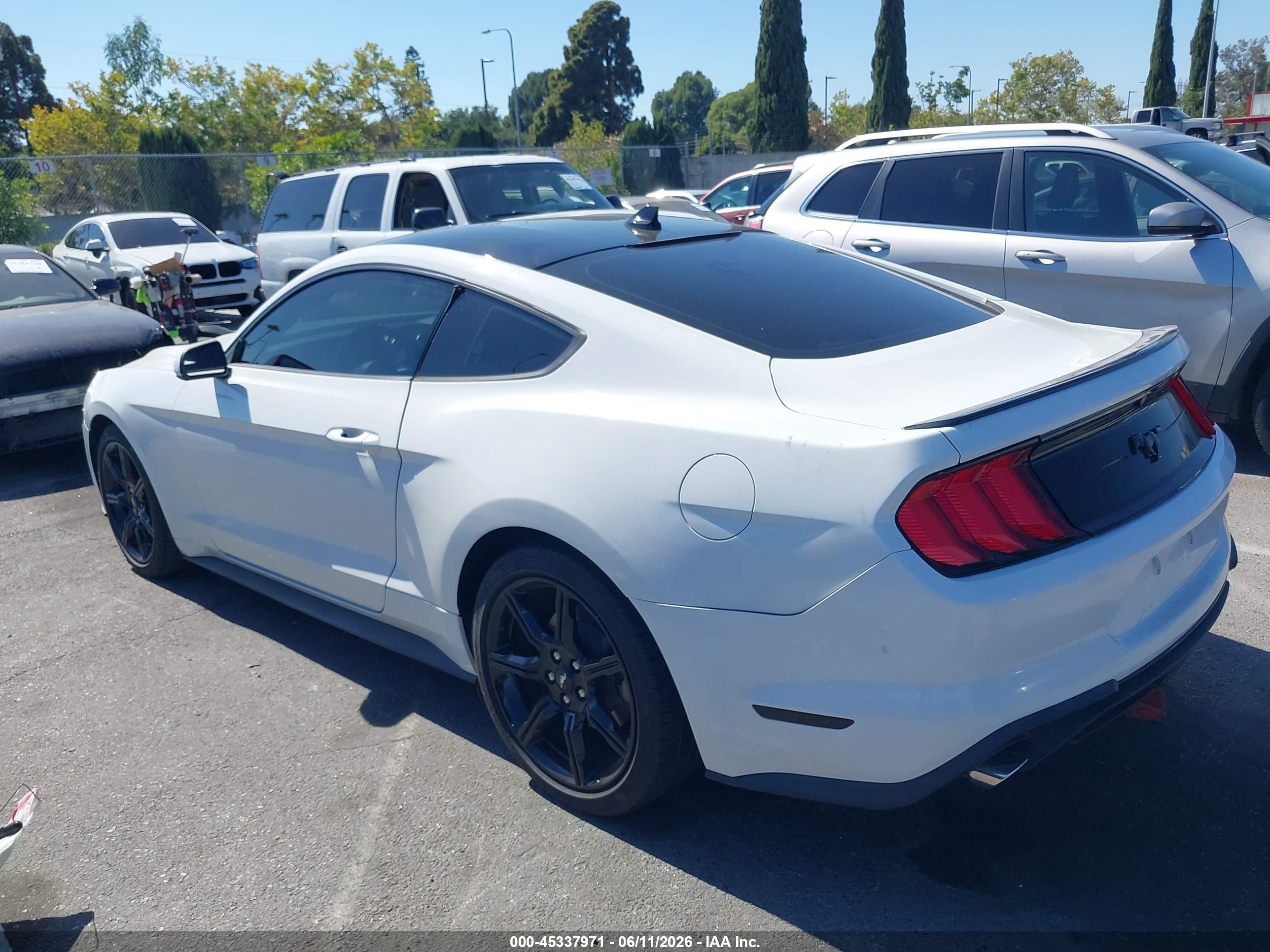 2020 FORD MUSTANG ECOBOOST FASTBACK