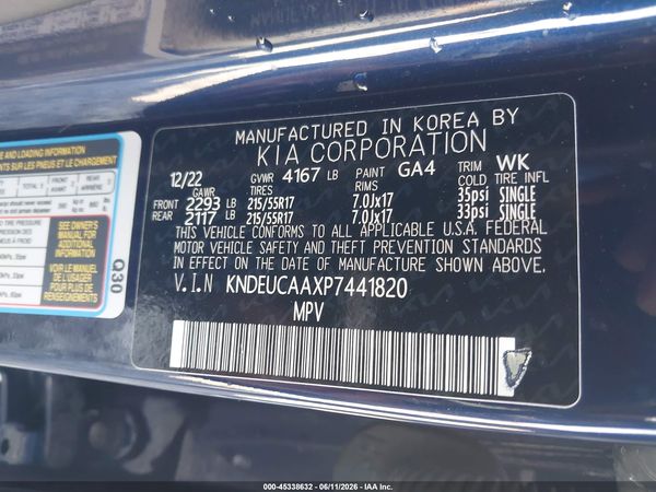 2023 KIA SELTOS S