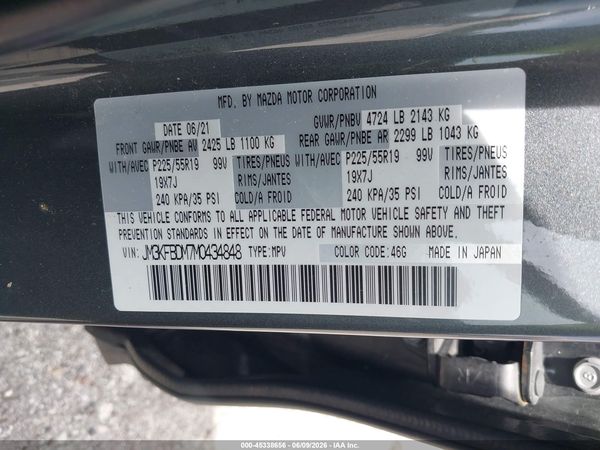 2021 MAZDA CX-5 GRAND TOURING