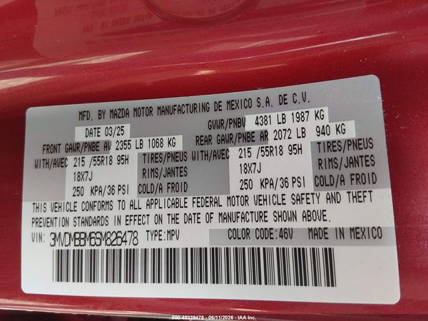2025 MAZDA CX-30 2.5 S SELECT SPORT