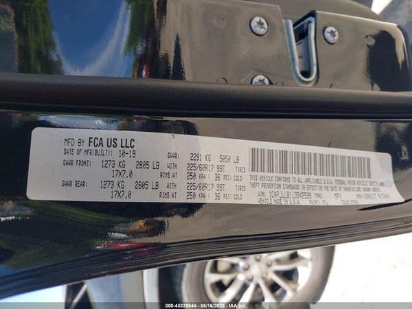2020 JEEP CHEROKEE LATITUDE PLUS FWD