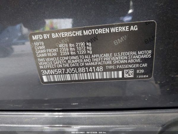 2020 BMW 330I XDRIVE