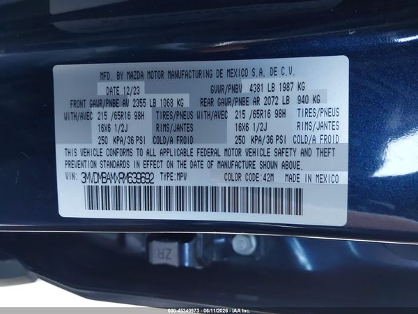 2024 MAZDA CX-30 2.5 S