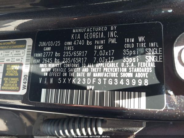 2026 KIA SPORTAGE LX