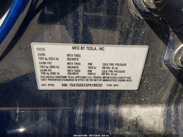 2023 TESLA MODEL Y