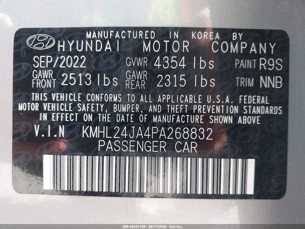 2023 HYUNDAI SONATA SE
