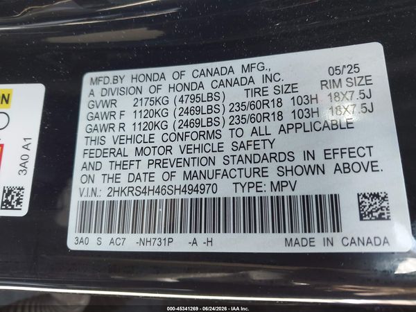 2025 HONDA CR-V EX AWD